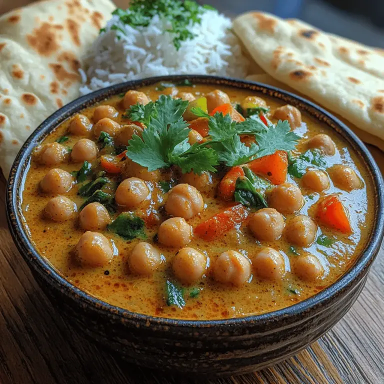 In today's fast-paced world, finding a meal that is both nutritious and quick to prepare can be a challenge. Enter the Luscious Creamy Coconut Chickpea Curry—a dish that not only satisfies your taste buds but also nourishes your body. This delightful curry combines the rich, creamy texture of coconut milk with the heartiness of chickpeas, creating a symphony of flavors that is as comforting as it is vibrant. Whether you're a seasoned cook or a kitchen novice, this recipe promises ease without sacrificing taste.