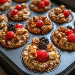 In recent years, there has been a notable shift in how we approach breakfast, with many individuals prioritizing health and nutrition over convenience. As the demand for healthy breakfast options continues to rise, the quest for meals that are not only good for you but also quick and easy to prepare has led to a surge in popularity for recipes like Energizing Baked Oatmeal Cups. This delicious and wholesome dish is perfect for busy mornings, providing a hearty dose of energy and nutrients to kickstart your day.
