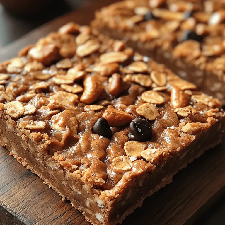 To truly appreciate the Delightful Guilt-Free Peanut Butter Bars, it’s essential to understand the health benefits of the ingredients that make them special. This recipe is crafted with love and care, using natural components that contribute to both flavor and nutrition.