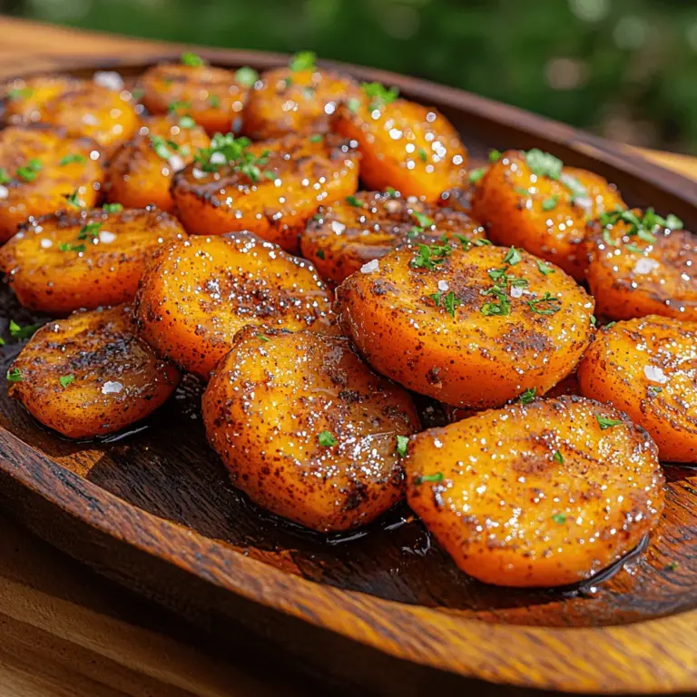 When it comes to side dishes that can elevate any meal, Sweet Honey Glazed Carrot Bites stand out as a true delight. These vibrant bites not only appeal to the eyes but also tantalize the taste buds with their perfect balance of sweetness and earthiness. Carrots, often celebrated for their health benefits, become an indulgent treat when coated in a luscious honey glaze, making them a versatile choice for various cuisines and occasions. Whether served at a family dinner, a festive gathering, or as a simple weeknight side, these carrot bites are sure to impress.