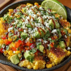 Salsa has long been a staple in many cuisines, particularly in Latin American dishes, where it not only serves as a condiment but also as a flavorful addition to meals. Among the myriad of salsa varieties, Colorful Creamy Corn & Avocado Salsa stands out due to its vibrant colors, creamy texture, and the delightful combination of flavors. This dish is not only visually appealing but also offers a refreshing taste that can elevate any gathering, making it a favorite for parties, barbecues, or casual family dinners.