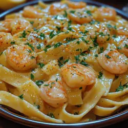 The allure of a creamy shrimp fettuccine dish is undeniable, captivating both seafood lovers and pasta enthusiasts alike. This delightful recipe brings together perfectly cooked shrimp and fettuccine noodles enveloped in a luxurious, rich sauce made from heavy cream and Parmesan cheese. With its rich textures and complex flavors, creamy shrimp fettuccine is a dish that can elevate any dining experience, whether it's a casual family dinner or a special occasion.