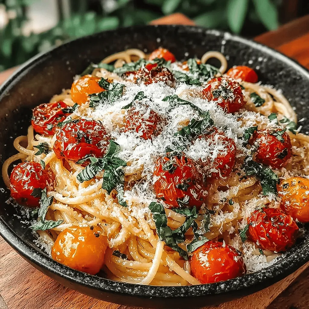 When it comes to creating a meal that is both satisfying and bursting with flavor, few dishes can rival the simplicity and vibrancy of Roasted Cherry Tomato Pasta Delight. This delightful recipe is a celebration of fresh ingredients that harmoniously combine to create a dish perfect for any occasion—whether it's a casual weeknight dinner, a festive gathering, or a romantic date night. With its bright colors and enticing aroma, this pasta dish is not just a feast for the taste buds but also a visual delight.
