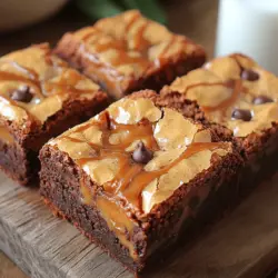 Are you ready to indulge in a dessert that marries the rich, fudgy goodness of brownies with the sweet, buttery allure of caramel? Look no further than these Caramel Swirl Brownie Bars. This delightful treat brings together the best of both worlds, combining the deep chocolate flavor of classic brownies with an irresistible swirl of creamy caramel. Perfect for any occasion—from family gatherings to cozy nights in—these brownie bars are sure to satisfy your sweet tooth and impress your friends and family.