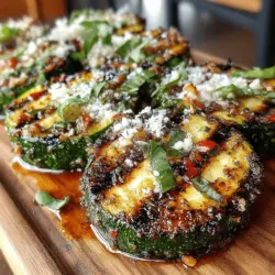 Simple Grilled Zucchini Parmesan Recipe