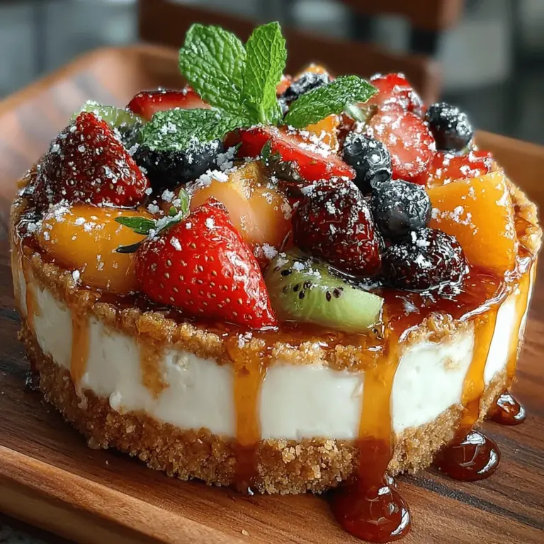 As summer approaches, the appeal of no-bake desserts becomes increasingly undeniable. With rising temperatures and longer days, the last thing anyone wants to do is turn on the oven and heat up the kitchen. This is where no-bake desserts shine, providing a delicious solution that is not only refreshing but also incredibly easy to prepare. One such delightful dessert is the Sunny Delight No-Bake Summer Fruit Tart, a vibrant and indulgent treat that captures the essence of summer in every bite.