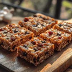 The foundation of any recipe lies in its ingredients, and the Chewy No-Bake Granola Squares are no exception. Each component contributes not only to the overall flavor and texture but also offers a range of nutritional benefits. Let’s take a closer look at the key ingredients that make these granola squares a beloved snack.