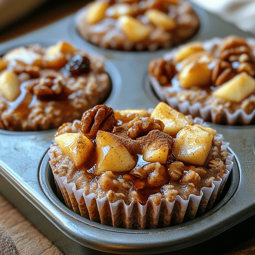 Toasty Cinnamon Apple Oat Cups offer a delightful blend of flavors and textures that make them an irresistible choice for breakfast or a mid-day snack. These delightful cups are not only delicious but also incredibly versatile, allowing for a range of variations to suit your taste preferences. Whether you are rushing out the door in the morning or seeking a nutritious treat to power you through the afternoon, these oat cups provide a satisfying option that combines convenience with wholesome goodness.