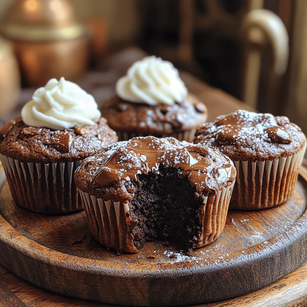 Welcome to the world of indulgence with our Decadent Dark Chocolate Lava Muffins! If you’re a chocolate lover, these muffins will surely become your new go-to dessert. Imagine cutting into a soft, moist muffin only to discover a gooey, molten chocolate center that oozes out in a rich cascade. This recipe is not just a treat for your taste buds; it’s an experience that will leave you craving more.