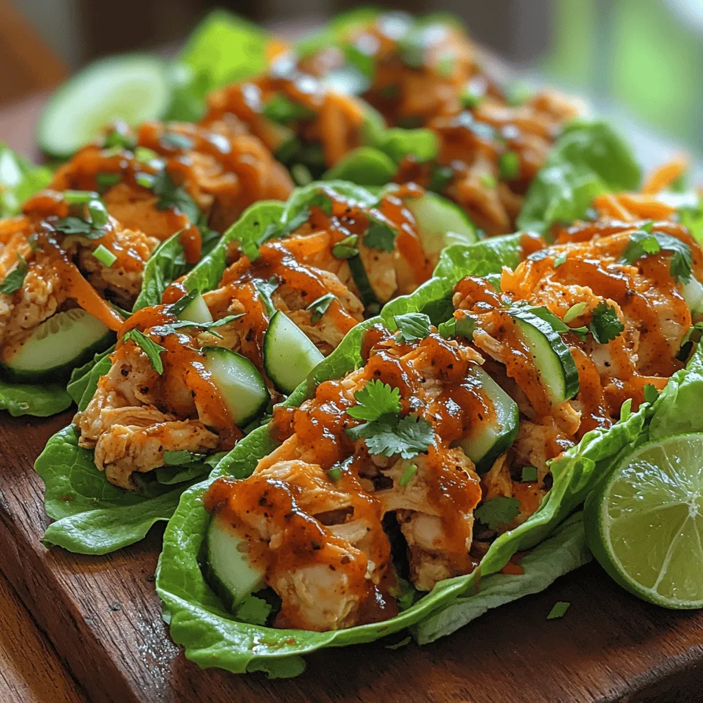 In recent years, the trend of healthy eating has garnered significant attention, as more individuals strive to find flavorful yet nutritious alternatives to traditional meals. As part of this culinary shift, Smoky Crunch BBQ Chicken Lettuce Wraps have emerged as a standout option, appealing to both health-conscious consumers and barbecue enthusiasts alike. This dish seamlessly merges the smoky richness of well-seasoned BBQ chicken with the crisp freshness of lettuce, creating a satisfying balance that allows you to indulge without the guilt. The versatility of this recipe makes it suitable for a variety of occasions, whether you are hosting a summer barbecue, looking for a quick weeknight dinner, or preparing a delightful appetizer for guests.