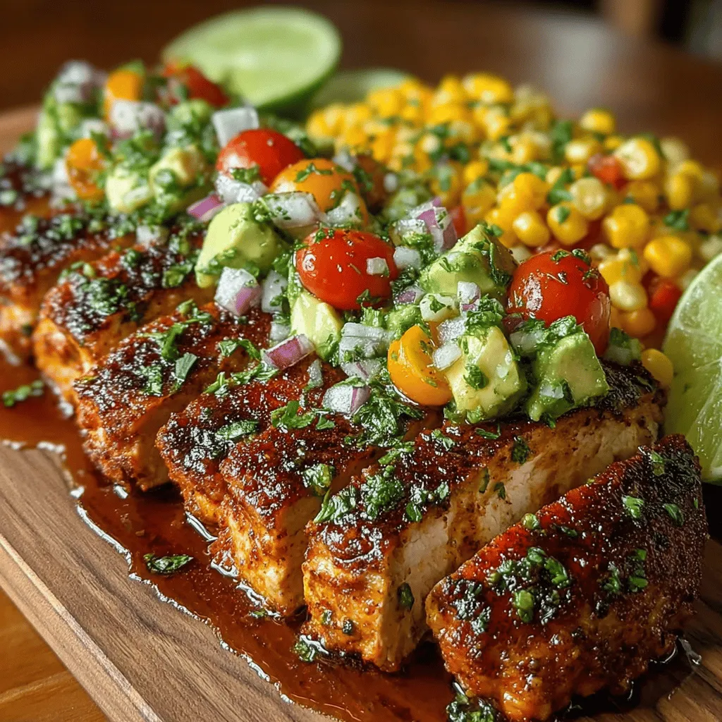 If you’re in search of a dish that perfectly balances vibrant flavors and nutritional benefits, look no further than Smoky Delight: Paprika Chicken with Avocado Corn Salsa. This recipe not only showcases the smoky depth of paprika but also highlights the refreshing crunch of avocado and corn salsa, making it a feast for the senses. The contrasting flavors and textures come together to create a dish that is both visually stunning and deliciously satisfying.