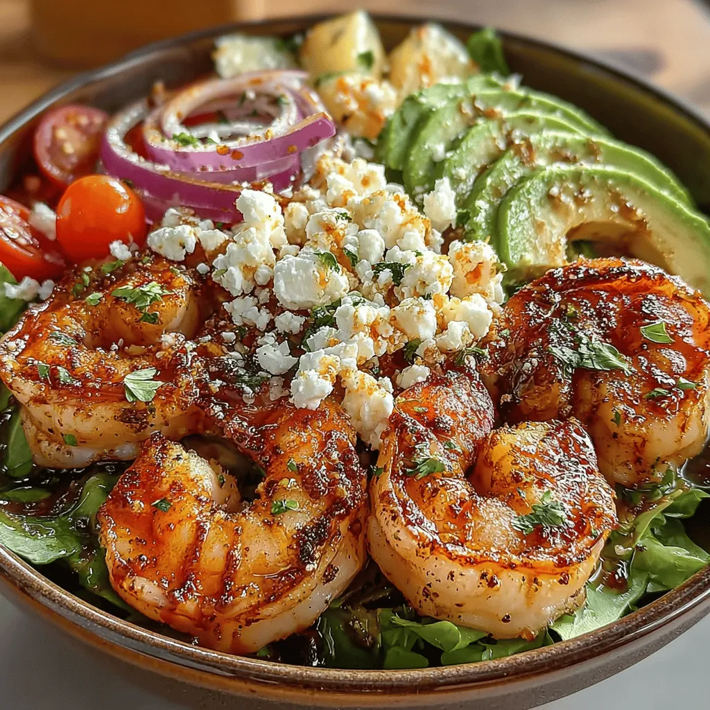 If you're in search of a vibrant and refreshing dish that combines the ocean's bounty with the zesty brightness of citrus, look no further than the Zesty Lemon & Shrimp Salad Bowl. This delightful recipe not only showcases succulent shrimp but also brings together a medley of fresh ingredients that create a symphony of flavors and textures. Perfect for a light lunch or a satisfying dinner, this salad is the epitome of summer on a plate, offering a satisfying crunch alongside the tender, juicy shrimp.