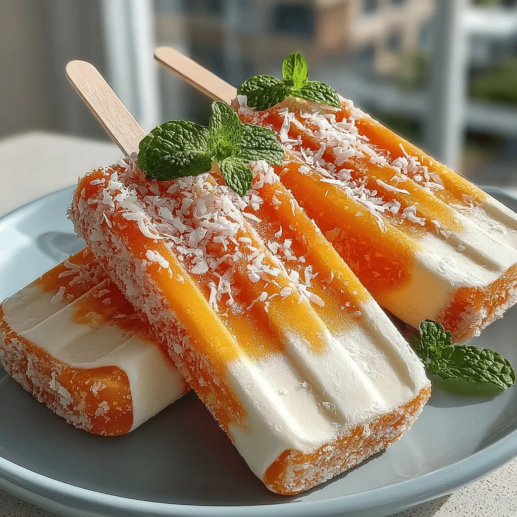 As the warm weather rolls in, the desire for cool, refreshing treats becomes almost irresistible. Homemade popsicles are a delightful way to beat the heat while indulging in a guilt-free dessert. Among the myriad of flavor combinations available, the Tropical Bliss Mango Yogurt Popsicles stand out as a vibrant and nutritious option that is sure to please both kids and adults. This recipe combines the creamy richness of yogurt with the sweet, juicy essence of ripe mangoes and a splash of zesty lime, creating a tropical escape in every bite.