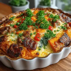 Cozy Sweet Potato & Turkey Bake
