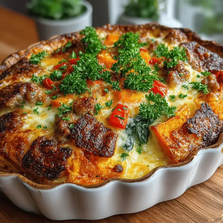 When it comes to comfort food, few dishes resonate as deeply as a hearty bake that combines wholesome ingredients with delightful flavors. The Cozy Sweet Potato & Turkey Bake is a perfect example of such a dish, offering a nutritious and satisfying meal that's ideal for families. This recipe not only warms the soul but also nourishes the body, making it a go-to for busy weeknights or special gatherings.