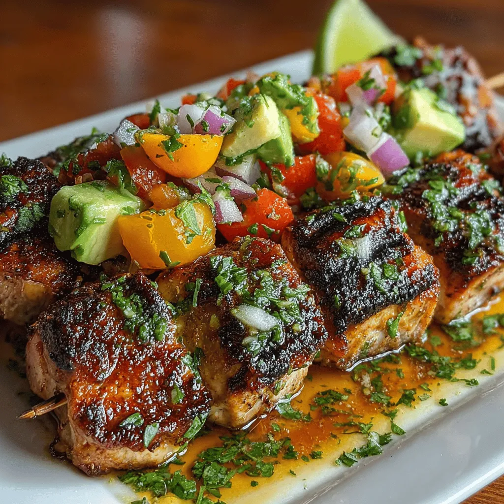 Grilling is more than just a cooking method; it’s a culinary tradition that brings people together, infusing gatherings with delectable aromas and vibrant flavors. Among the many delightful dishes that shine during grilling season, Zesty Chicken Skewers with Lime Salsa stand out as a crowd-pleaser. This recipe not only captures the essence of summer with its zesty and fresh ingredients but also offers a versatile option for any occasion, from casual backyard barbecues to festive family dinners.