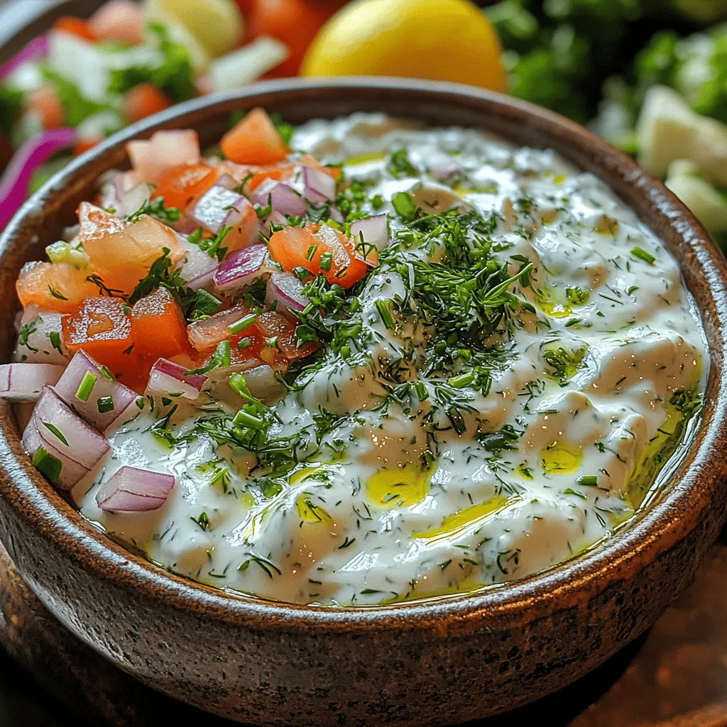 The world of salad dressings is vast and varied, with options ranging from tangy vinaigrettes to rich, creamy concoctions. Among these, few can match the creamy, herbaceous delight of a homemade yogurt dressing. This Creamy Herb Yogurt Dressing not only elevates the flavor profile of your salads but also provides a healthier alternative to many store-bought dressings that are often laden with preservatives and excessive sugars. Made with nutritious Greek yogurt and a blend of fresh herbs, this dressing is not just delicious but also incredibly easy to prepare, allowing you to whip up a flavorful addition to your meals in no time.