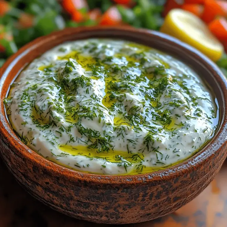 The world of salad dressings is vast and varied, with options ranging from tangy vinaigrettes to rich, creamy concoctions. Among these, few can match the creamy, herbaceous delight of a homemade yogurt dressing. This Creamy Herb Yogurt Dressing not only elevates the flavor profile of your salads but also provides a healthier alternative to many store-bought dressings that are often laden with preservatives and excessive sugars. Made with nutritious Greek yogurt and a blend of fresh herbs, this dressing is not just delicious but also incredibly easy to prepare, allowing you to whip up a flavorful addition to your meals in no time.