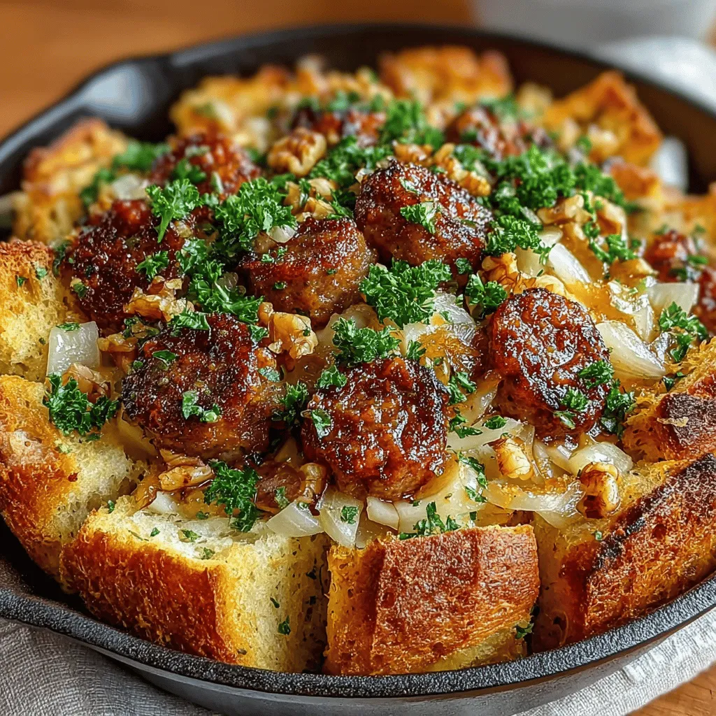 To truly appreciate the depth of flavor in Spicy Sausage & Apple Skillet Stuffing, it’s essential to understand the key ingredients that play a crucial role in its unique profile.