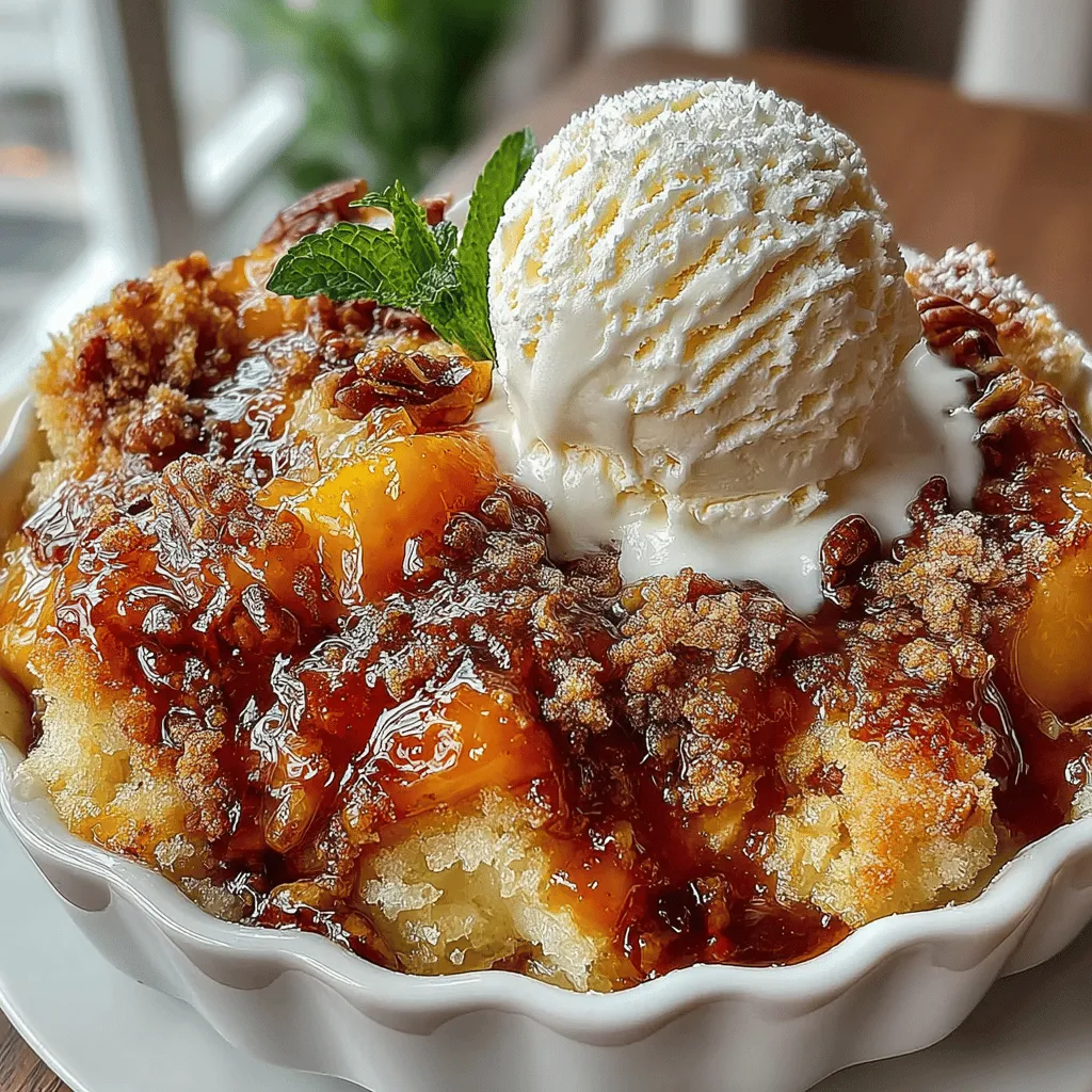Peach cobbler has long been a favorite dessert in American kitchens, cherished for its warm, comforting flavors that evoke memories of family gatherings and summer picnics. This classic dish, with its luscious fruit filling and buttery topping, is a nostalgic reminder of simpler times. Among the many variations of peach cobbler, the dump cake version stands out for its ease of preparation and satisfying results. The 