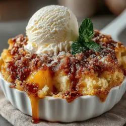 Peach cobbler has long been a favorite dessert in American kitchens, cherished for its warm, comforting flavors that evoke memories of family gatherings and summer picnics. This classic dish, with its luscious fruit filling and buttery topping, is a nostalgic reminder of simpler times. Among the many variations of peach cobbler, the dump cake version stands out for its ease of preparation and satisfying results. The "dump cake" concept, which allows you to combine ingredients with minimal fuss, makes it an ideal choice for both novice and seasoned bakers.