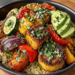 Zesty Chili Lime Roasted Veggie Bowls