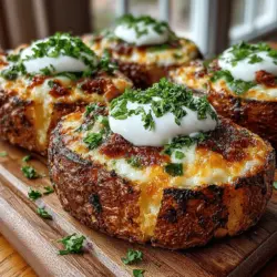 If you're in search of a tantalizing appetizer or snack that will elevate your culinary game, look no further than Baked Cheddar Jalapeño Potato Skins. This dish harmoniously blends creamy, cheesy, and spicy flavors, making it a beloved choice for many occasions. Whether you're hosting a lively game day gathering, throwing an unforgettable party, or simply enjoying a cozy family night at home, these potato skins are guaranteed to impress and satisfy.
