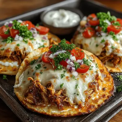 Mini Chicken Ranch Tortilla Pizzas: Step-by-Step Instructions, Serving Suggestions, and Nutritional Information
