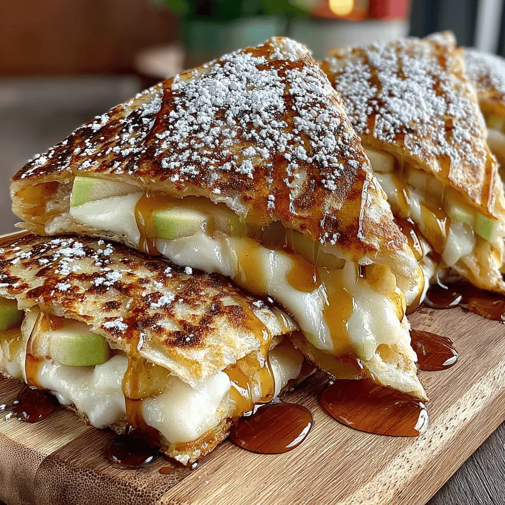 Sweet Apple Quesadilla Triangles are a delightful fusion of flavors and textures, offering a unique twist on traditional quesadillas. This dish brings together the comforting warmth of cooked apples, the richness of cheese, and the crispy goodness of a tortilla, making it an irresistible sweet treat. Whether you’re looking for a quick breakfast option, a satisfying snack, or a light dessert, these quesadilla triangles can fit seamlessly into any meal plan.