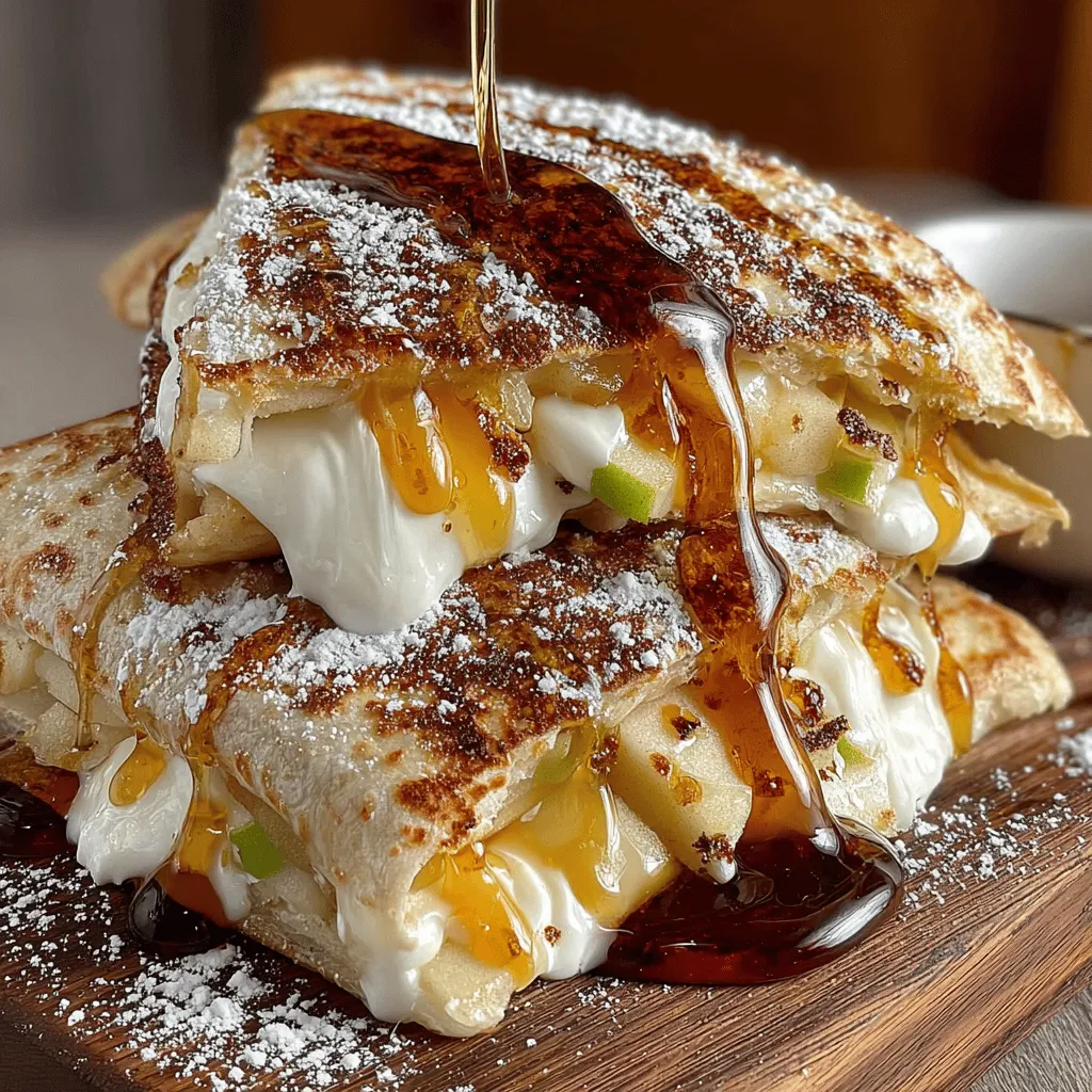 Sweet Apple Quesadilla Triangles are a delightful fusion of flavors and textures, offering a unique twist on traditional quesadillas. This dish brings together the comforting warmth of cooked apples, the richness of cheese, and the crispy goodness of a tortilla, making it an irresistible sweet treat. Whether you’re looking for a quick breakfast option, a satisfying snack, or a light dessert, these quesadilla triangles can fit seamlessly into any meal plan.