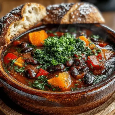 Harvest Moon Slow Cooker Bean Soup