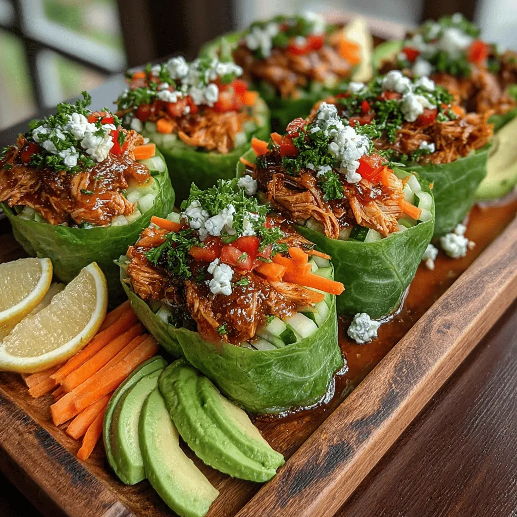 Are you searching for a vibrant, flavorful, yet health-conscious meal option that can easily impress guests or serve as a quick dinner solution? Look no further than Buffalo Chicken Rice Paper Wraps. This dish brilliantly combines the spicy, tangy essence of classic buffalo chicken with the light, fresh appeal of rice paper wraps, making it a perfect choice for gatherings, meal prep, or a satisfying weeknight dinner.