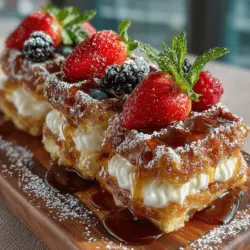 In recent years, the breakfast scene has witnessed a delightful transformation, with creative and innovative recipes taking center stage. As more people seek to elevate their morning meals, the trend of reimagining traditional dishes has gained traction. One such recipe that perfectly embodies this trend is the Mini French Toast Waffle Dippers. These bite-sized delights offer a playful twist on the classic French toast, making them an irresistible option for both kids and adults alike.