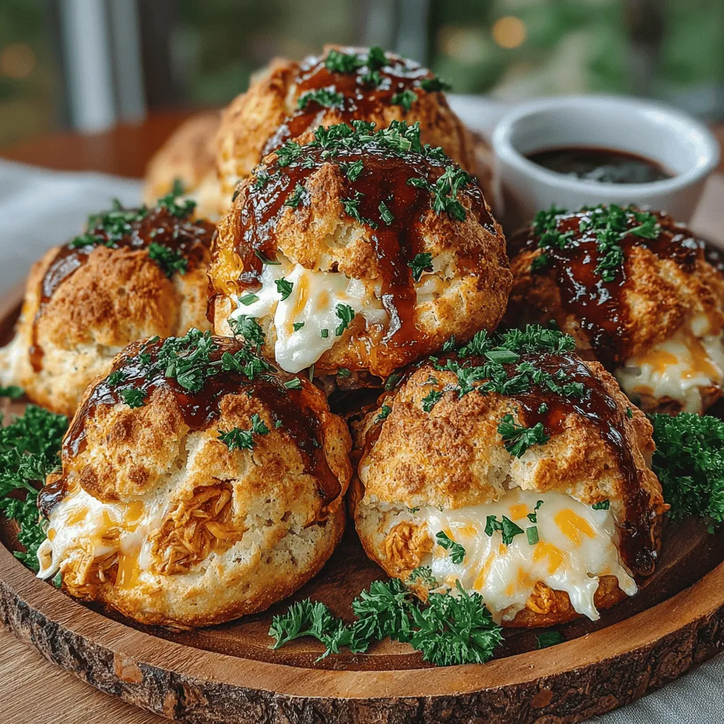 If you're searching for a delicious, crowd-pleasing appetizer that combines the beloved flavors of buffalo chicken with the comforting texture of biscuits, look no further than Mini Buffalo Chicken Biscuit Bombs. This innovative dish takes the classic buffalo chicken experience and transforms it into bite-sized delights that are perfect for parties, game days, or any casual gathering. With their spicy, creamy, and cheesy flavor profile, these biscuit bombs are guaranteed to be a hit with anyone who takes a bite.