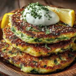 Zucchini has emerged as a culinary superstar in the world of healthy cooking. This versatile vegetable is not only a staple in gardens and farmers' markets but also a favorite ingredient for home cooks and professional chefs alike. Its mild flavor and adaptability make it a perfect addition to a variety of dishes, from savory stir-fries to wholesome baked goods. Among the many delightful ways to incorporate zucchini into your meals, Zesty Green Zucchini Pancakes stand out as a tasty and nutritious option. These pancakes are not just for breakfast; they can be enjoyed at brunch, as a light dinner, or even as a delightful snack.
