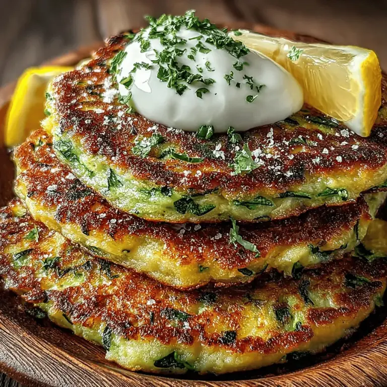 Zucchini has emerged as a culinary superstar in the world of healthy cooking. This versatile vegetable is not only a staple in gardens and farmers' markets but also a favorite ingredient for home cooks and professional chefs alike. Its mild flavor and adaptability make it a perfect addition to a variety of dishes, from savory stir-fries to wholesome baked goods. Among the many delightful ways to incorporate zucchini into your meals, Zesty Green Zucchini Pancakes stand out as a tasty and nutritious option. These pancakes are not just for breakfast; they can be enjoyed at brunch, as a light dinner, or even as a delightful snack.