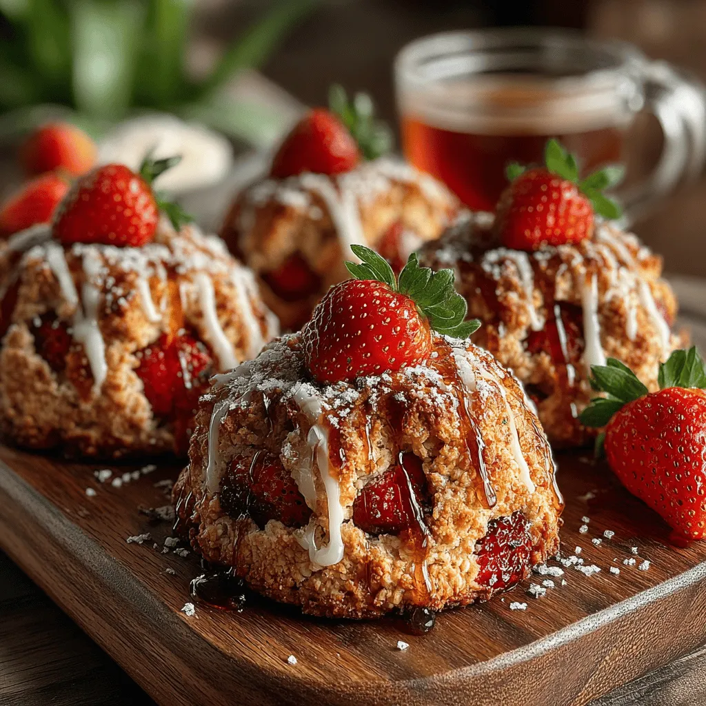 In the world of healthy snacks and breakfast options, the Strawberry Bliss Chia Oat Coins stand out as a delightful combination of flavor, nutrition, and convenience. These bite-sized treats are not only pleasing to the palate but also crafted from wholesome ingredients that contribute to a balanced diet. As more people seek nutritious alternatives to traditional snacks, the popularity of chia seeds and oats has soared, making them staples in health-conscious kitchens. This recipe beautifully merges these powerhouse ingredients with the natural sweetness of strawberries, creating a dish that is as satisfying as it is nourishing.