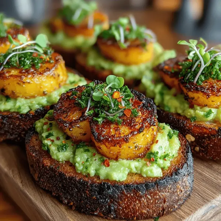 In recent years, avocado toast has solidified its status as a beloved staple in cafes and home kitchens alike, captivating the hearts and palates of food enthusiasts. Combining the creamy texture of ripe avocados with various toppings, this dish offers endless possibilities for customization. Among the many variations, Roasted Garlic Avocado Potato Toast stands out, not only for its unique flavor profile but also for its health benefits and versatility. Whether you’re looking for a nourishing breakfast, a satisfying brunch, or a light meal, this recipe is a remarkable choice that elevates the humble avocado toast to new heights.