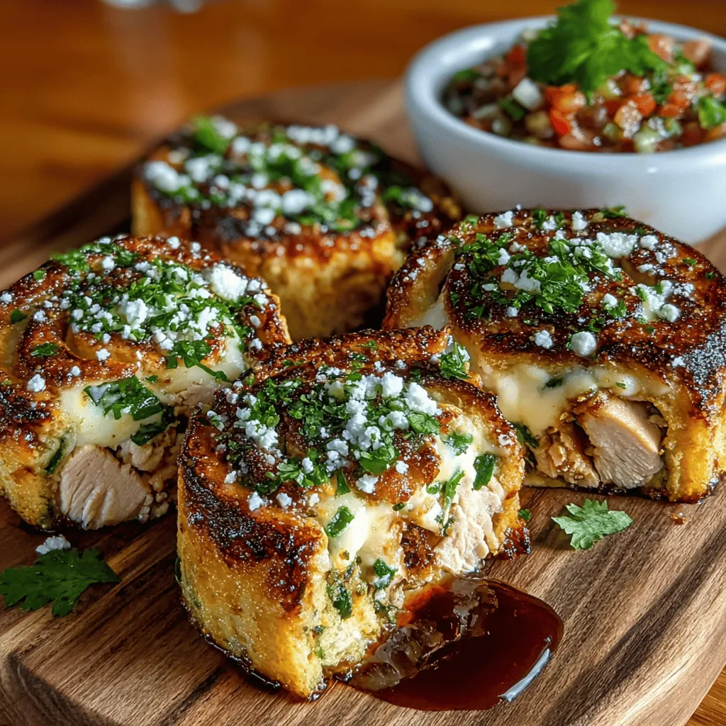 When it comes to snacks that can effortlessly transition from a casual get-together to a sophisticated party spread, Spicy Green Chili Chicken Pinwheels stand out as a top contender. These delectable bites combine the zest of green chilies with creamy cheese and tender chicken, wrapped in a soft tortilla for a satisfying treat that appeals to both the palate and the eye. The vibrant colors and enticing aromas promise an experience that will leave your guests reaching for more.
