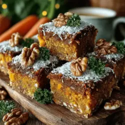 In recent years, energy bars have emerged as a go-to snack for health enthusiasts, busy professionals, and families on the move. These convenient bars pack a punch of nutrition, offering a quick source of energy without the guilt of processed ingredients. Among the myriad of flavors available, the Frosty Carrot Cake Energy Bars stand out with their unique twist on traditional carrot cake flavors. Imagine indulging in a delicious snack that not only satisfies your sweet tooth but also nourishes your body—this recipe does just that.
