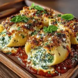 In the realm of comfort food, few dishes rival the satisfaction of a hearty plate of stuffed pasta shells. These delightful culinary creations offer the perfect balance of texture and flavor, making them a beloved choice for family meals. The Zucchini & Spinach Stuffed Shells recipe takes this concept a step further, incorporating nutritious vegetables and rich cheeses into the mix. This dish not only satisfies your cravings but also supports a healthy diet, making it an excellent option for those looking to enjoy a guilt-free indulgence.