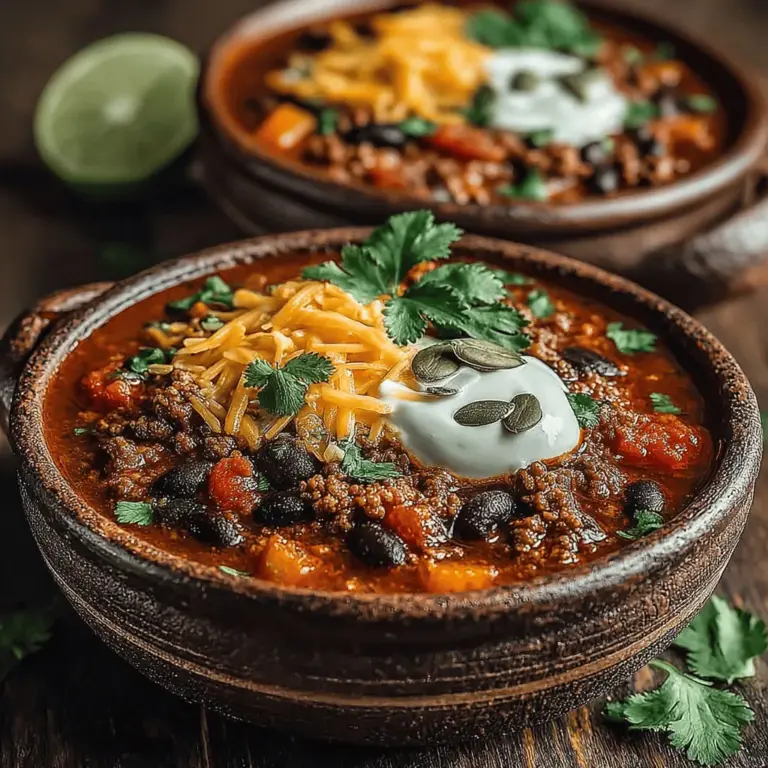 As the leaves turn golden and the air becomes crisp, nothing warms the soul quite like a hearty bowl of chili. Enter Cozy Crockpot Turkey Pumpkin Chili—a dish that embodies the flavors of fall while offering a comforting meal for the cooler months ahead. This recipe not only celebrates the season with its delightful combination of turkey and pumpkin but also provides a nutritious and satisfying option that can easily be prepared in a single pot.