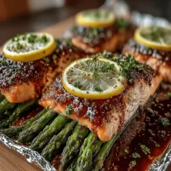 Honey Glazed Salmon Foil Packs: A Culinary Delight