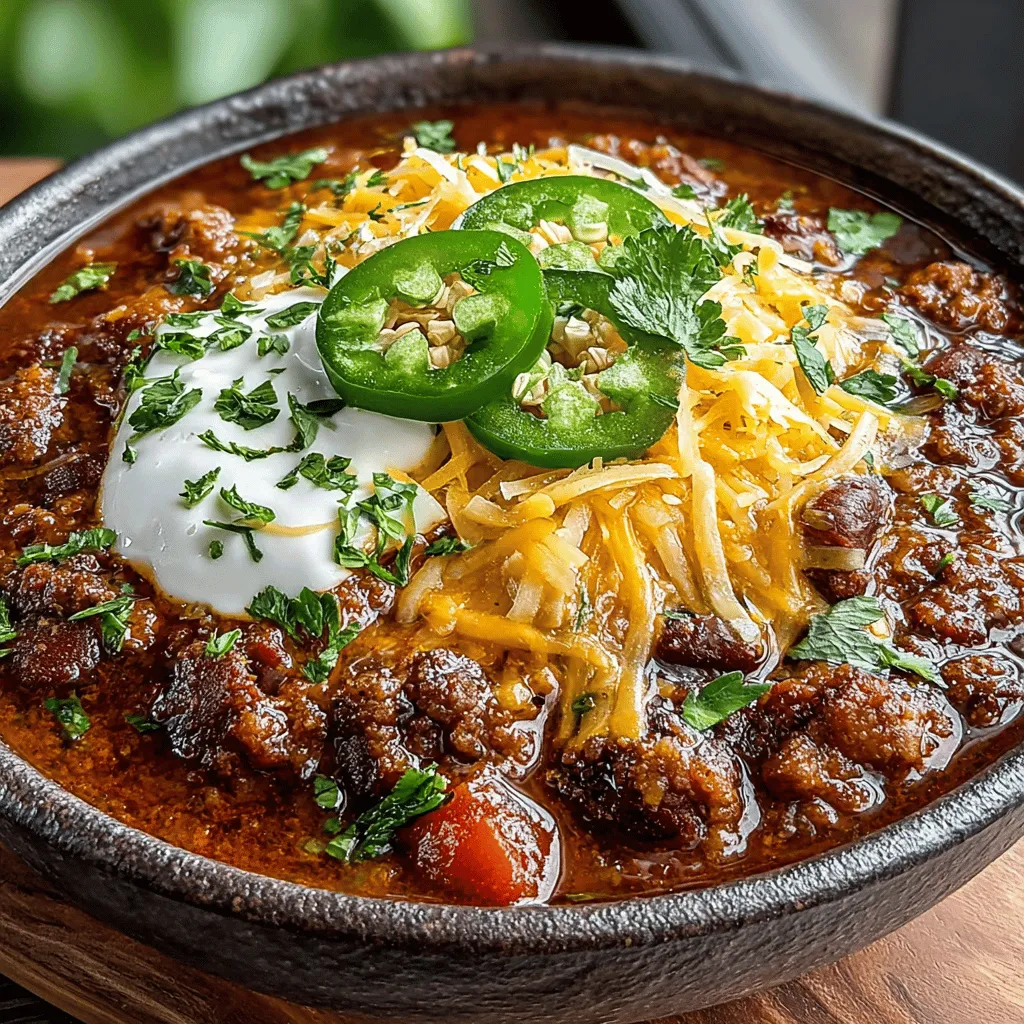 Chili has long been a beloved comfort food, celebrated for its bold flavors and satisfying warmth. The Slow Cooker Charcuterie Chili takes this classic dish to a new level by infusing it with the rich and savory elements typically found on a charcuterie board. This innovative recipe combines a variety of meats, beans, vegetables, and spices to create a hearty meal that is perfect for gatherings or cozy nights in.