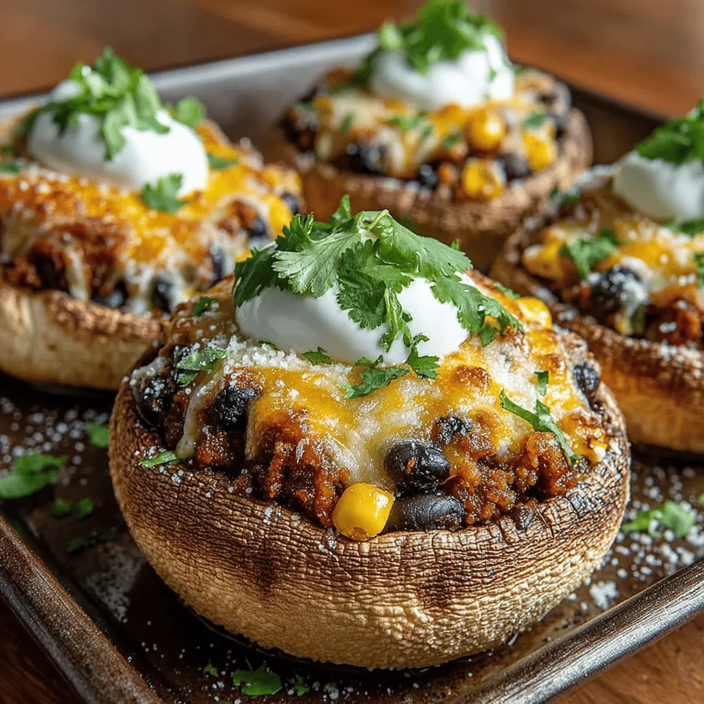 Portobello mushrooms are not only delicious but also packed with health benefits, making them a star ingredient in this recipe. These large, meaty mushrooms are low in calories while being rich in dietary fiber, making them an excellent choice for those looking to maintain or lose weight. Furthermore, they are a good source of essential vitamins and minerals, including B vitamins, selenium, and potassium, which contribute to overall health and wellness.