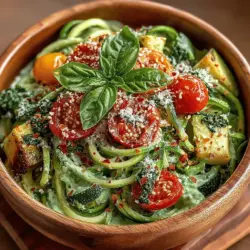 Creamy Cucumber Avocado Noodle Bowl