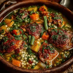 As the leaves begin to change and the air grows crisp, there's something inherently comforting about a warm, hearty meal. Harvest Chicken & Barley Delight is a dish that perfectly captures the essence of the fall season. This wholesome recipe combines tender chicken with the nutty flavor of barley and an assortment of fresh vegetables, resulting in a comforting dish that is both nutritious and satisfying. It’s an ideal choice for family gatherings or cozy dinners, providing the warmth and comfort that we often seek during the cooler months.