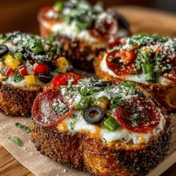 Mini Pizza Bagel Nacho Bites represent the ultimate blend of comfort food and convenience, making them an ideal snack or appetizer for any gathering. These delightful bites capture the classic flavors of pizza while embodying the fun, shareable nature of nachos, all artfully arranged on crispy mini bagels. Whether you're hosting a party, enjoying a movie night at home, or simply craving a quick and savory treat, these nacho bites offer a unique and flavorful experience.