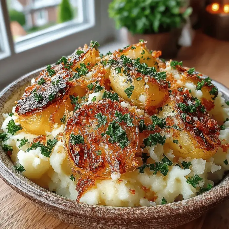 When it comes to comfort food, few dishes can rival the creamy, luscious goodness of mashed potatoes. This classic side dish has anchored countless family dinners, celebrations, and cozy gatherings, providing a warm and satisfying experience that transcends generations. But what if you could elevate this beloved staple to new heights? Enter Heavenly Roasted Garlic Mashed Potatoes, a delightful twist that infuses the traditional recipe with the rich, aromatic essence of roasted garlic, transforming it into a flavor-packed indulgence.