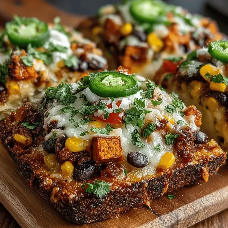When creating your Sweet Potato Chili Pizza Slices, achieving a harmonious balance of flavors is essential. The sweetness of the sweet potatoes juxtaposed with the spicy chili will tantalize your taste buds and keep your guests coming back for more. To master this balance, consider the following elements: